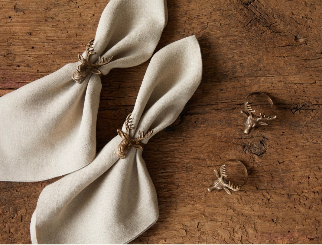 Stag Napkin Rings from Arhaus

#LTKSaleAlert #LTKHoliday #LTKHome