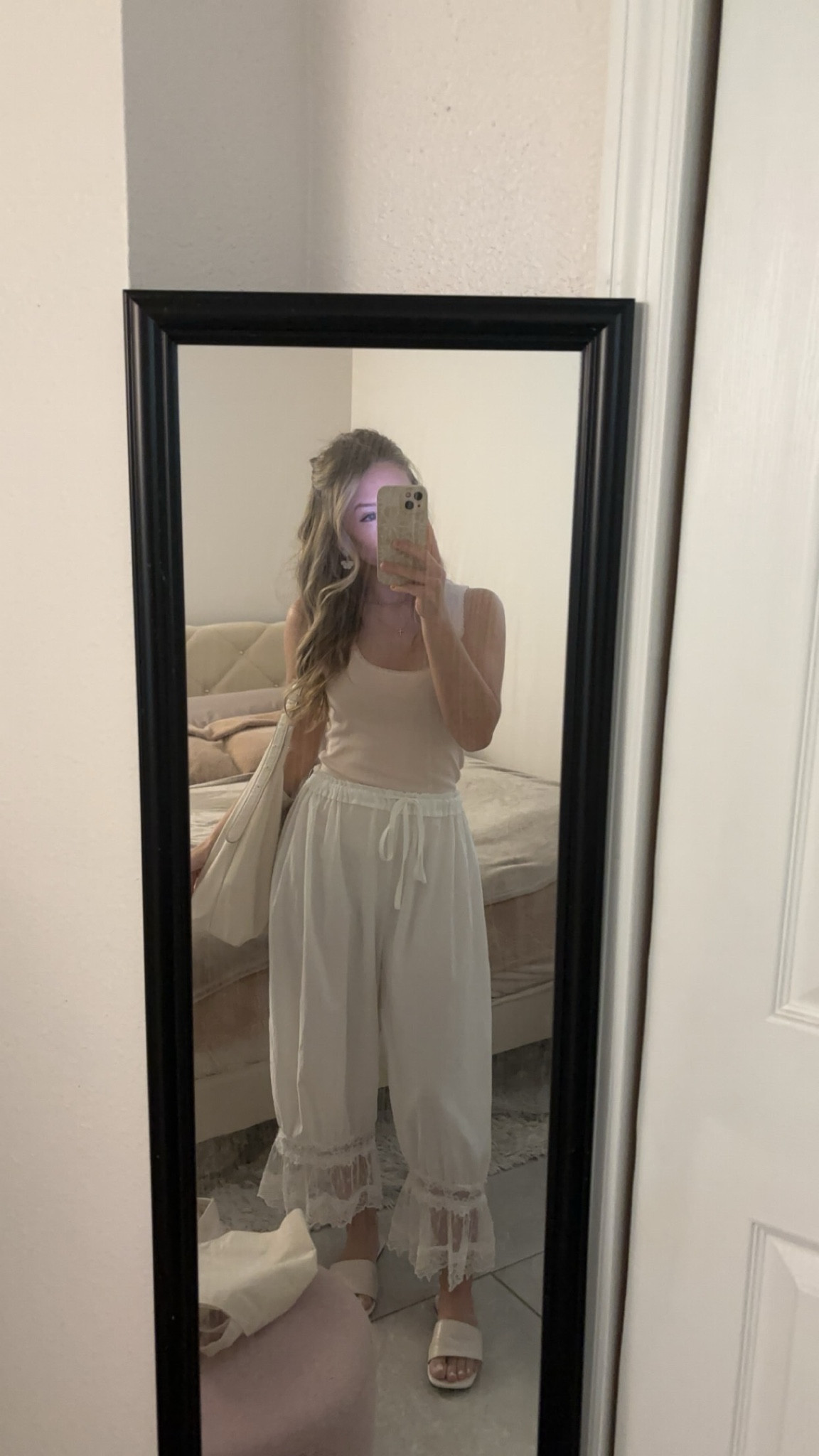 Casual bloomer pants outfit🤍 pants are true to size and comfiest ever!

#LTKootd