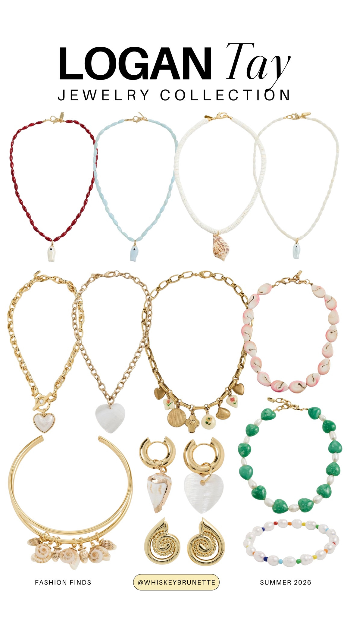 Logan Tay Jewelry Collection

gold layered necklace stack
chunky summer bangles
waterproof everyday jewelry
dainty gold hoop earrings
coastal charm necklaces
beachy pearl jewelry looks
minimalist summer accessories
statement shell jewelry
everyday gold ring stack

#LTKSeasonal #LTKSaleAlert