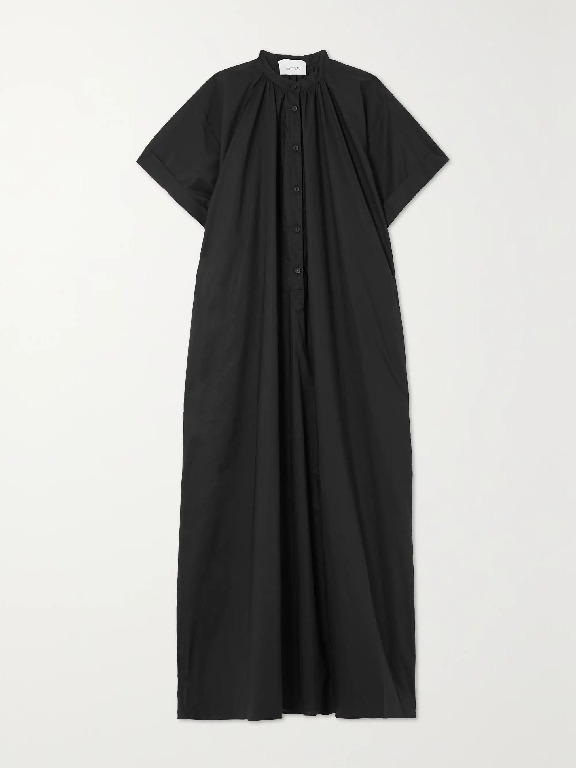 MATTEAU+ NET SUSTAIN organic cotton-poplin maxi dress | NET-A-PORTER (US)