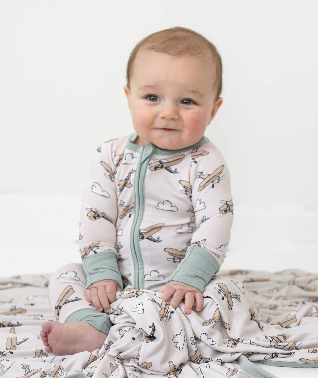 PLANE FUN DREAM ROMPER | Dream Big Little Co.