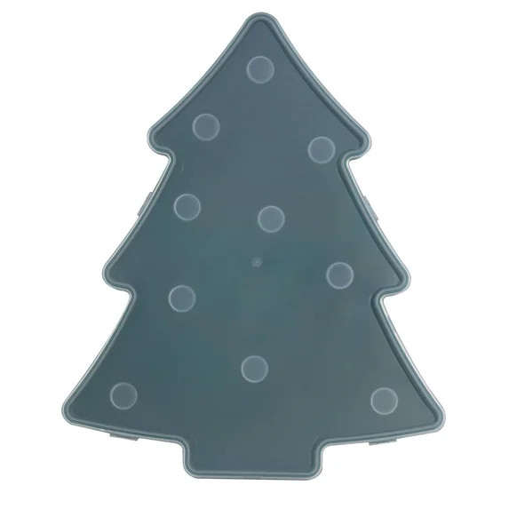 Plastic Christmas Tree Container, 14" x 17", by Holiday Time | Walmart (US)