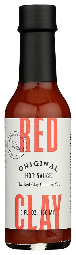 Original Hot Sauce by Red Clay Hot Sauce, Southern Style Condiment and Marinade, Gluten Free, Sug... | Amazon (US)