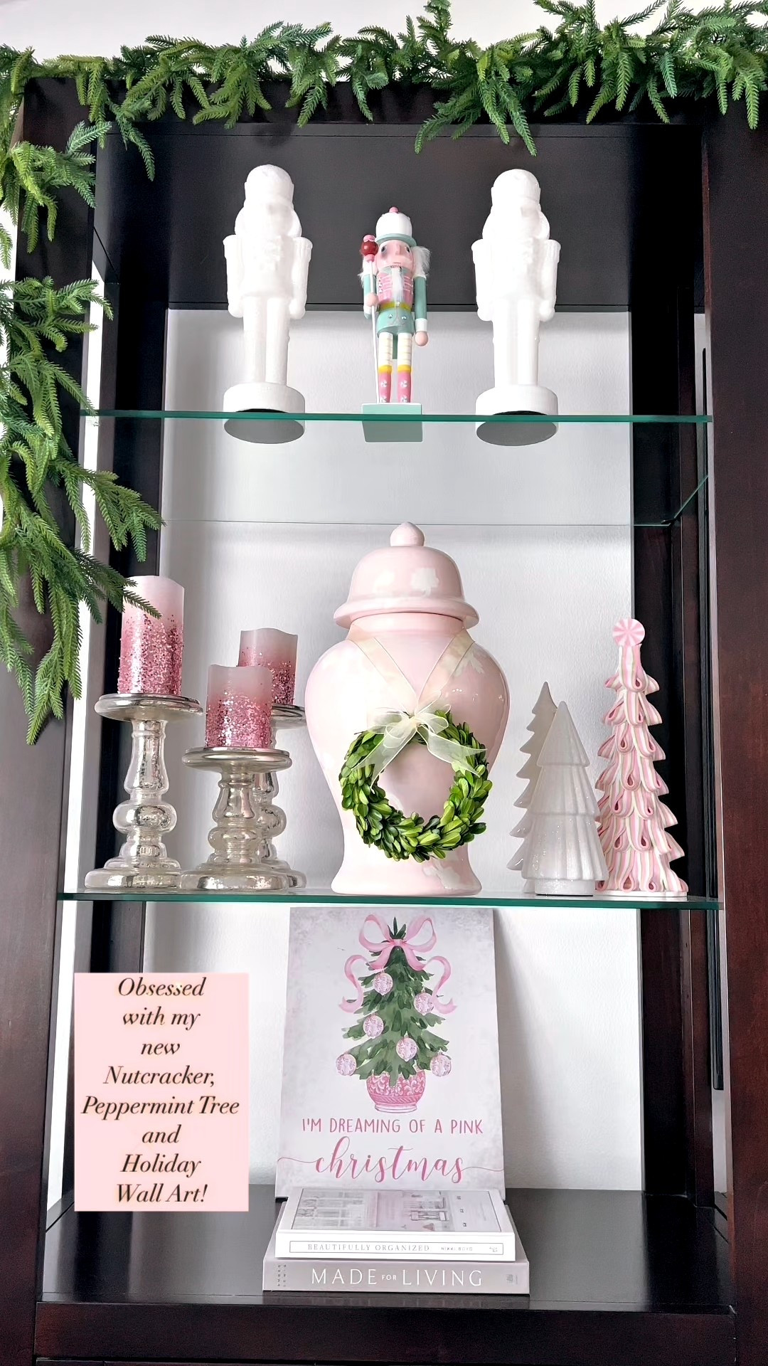 🎄CHRISTMAS DECOR: Showing you my Christmas decor for the holidays. You’ll see both sides of my entertainment center. 

🍭It will all tie in with my Candyland theme this year. Going for a fun whimsical feeling.


🎄PEPPERMINT TREE: @walmart
🏺GINGER JARS: @rubyclaycompany
🖼️ WALL ART: @amazonhome
💚GARLAND, BOXWOOD WREATHS, NUTCRACKER, CANDLES: @amazonhome


#christmasdecor #christmasdecorations #garland #nutcracker #wreath #boxwoodwreath #pepperminttree #gingerjars #wallart #walmart #walmarthome #walmartfinds #amazon #amazonhome #amazonhomefinds #rubyclaycompany #homefortheholidays #holidayhome #christmas2025 #christmasdecoratingideas #christmasdecorating #southernlivingmag #southernliving #whimsicaldecor #LTK #street2beachstyle @jtstjtst11





#LTKHome #LTKGiftGuide #LTKHoliday
