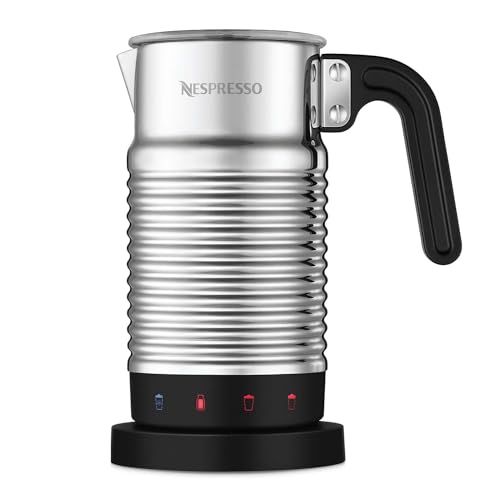 Nespresso Aeroccino 4 Milk Frother, Silver | Amazon (US)