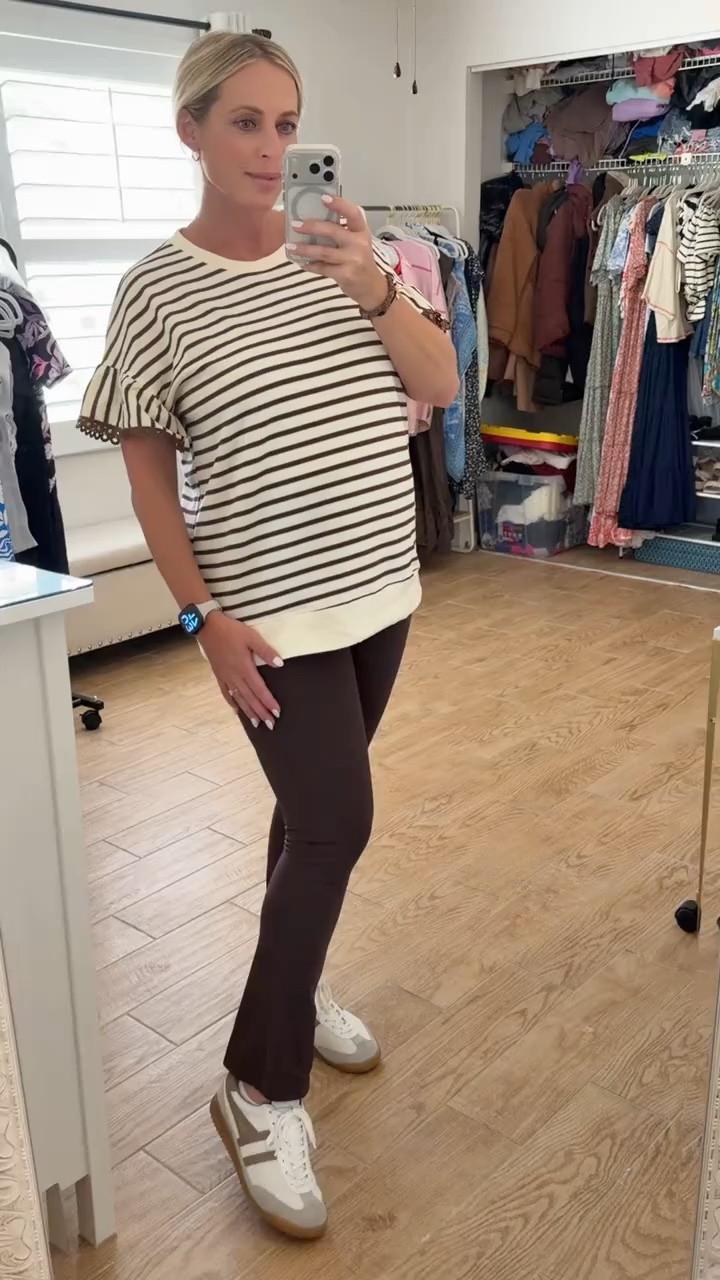 Neutral summer outfit. Wearing XL in top

#LTKBump #LTKMidsize #LTKootd