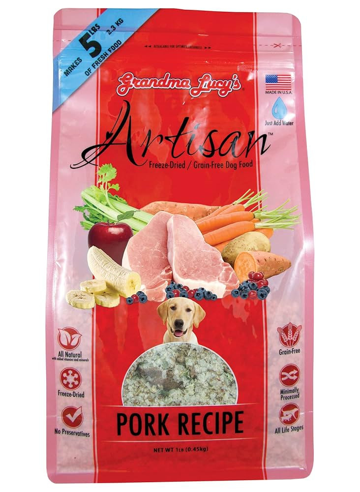 Grandma Lucy's Artisan Pork Dog Food - 1lb | Amazon (US)