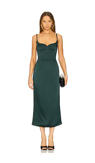 Paris Georgia Heart Dress in Green. - size S | Revolve Clothing (Global)
