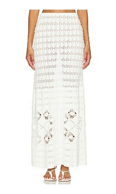 Tularosa Jagger Skirt in White from Revolve.com | Revolve Clothing (Global)