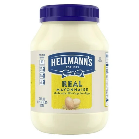Hellmann's Real Mayonnaise 30oz | Walmart (US)