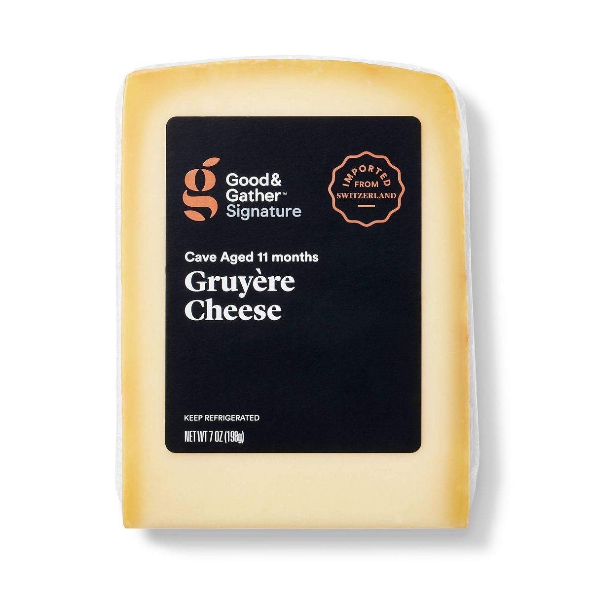 Signature Cave Aged Gruyere Cheese - 7oz - Good & Gather™ | Target