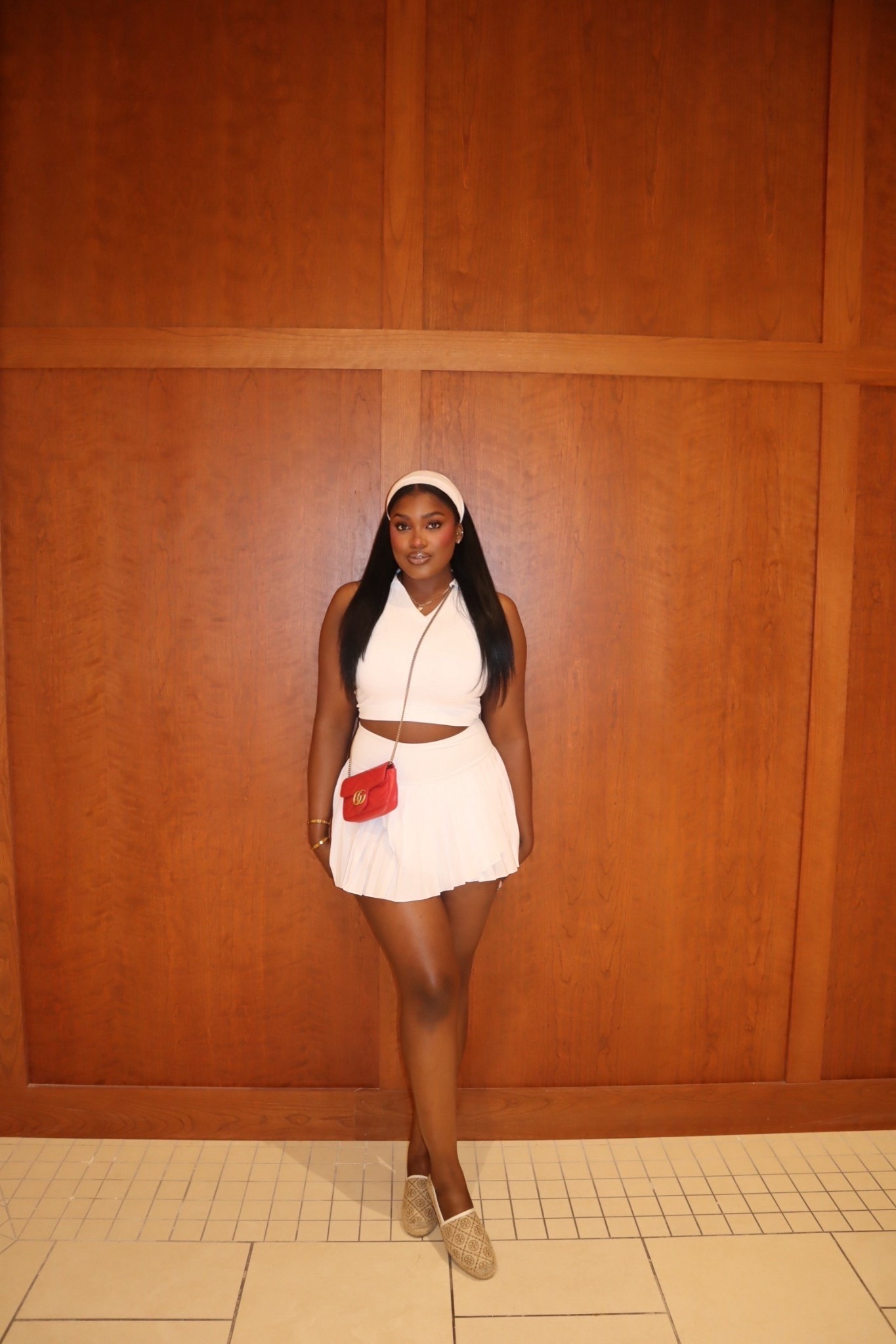 I love a cute tennis skirt set 🥰
I’m wearing size L 

#LTKgrwm #LTKTall #LTKBeauty