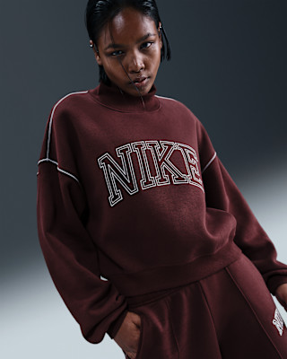 Nike Sportswear Phoenix Fleece Women's Mock-Neck Sweatshirt | Nike (US)