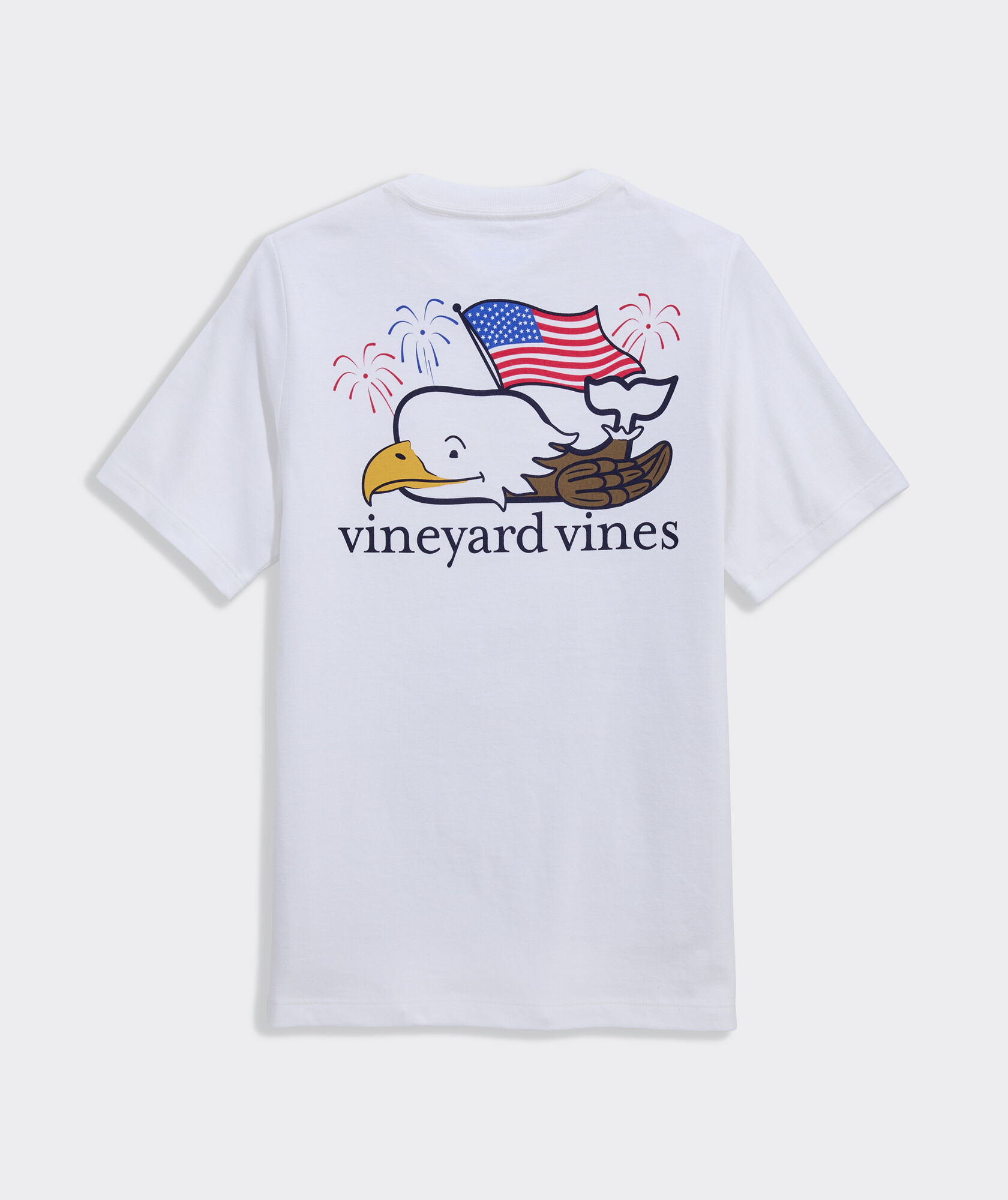 Boys' Bald Eagle Whale Short-Sleeve Pocket Tee | vineyard vines