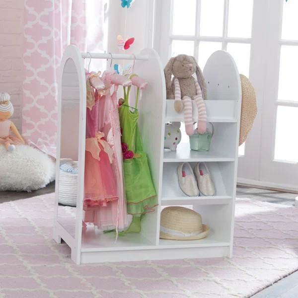26.75'' Wide Airmoire with Mirror | Wayfair North America