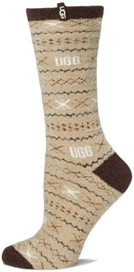 UGG womens Leslie Graphic Crew Sock | Amazon (US)