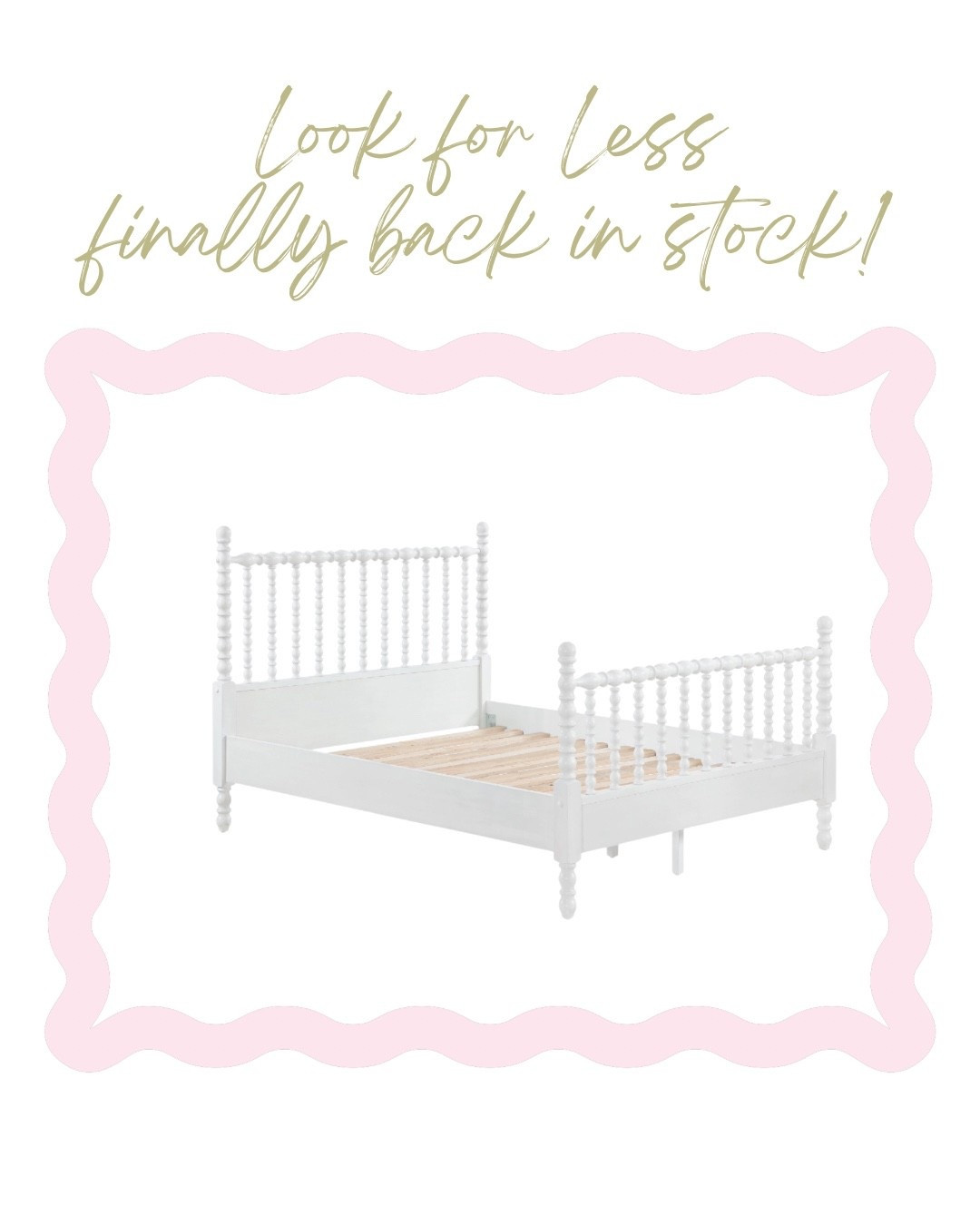 Everyone’s favorite “look for less” is finally back in stock!! 

#LTKHome #LTKKids