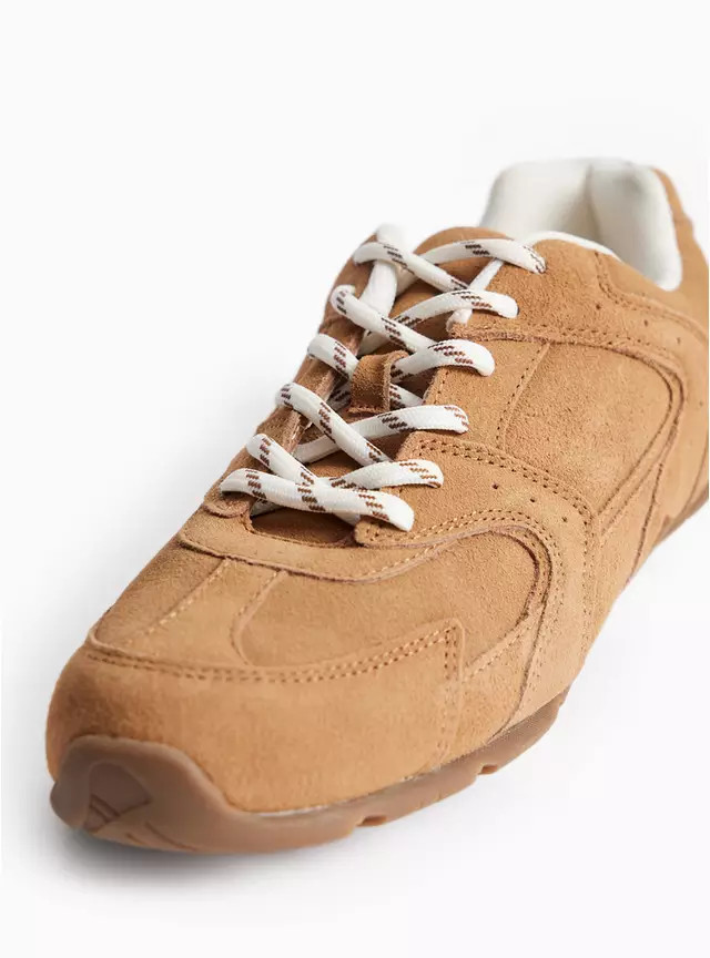 The Suede Panelled Trainers 4 | Tu Clothing