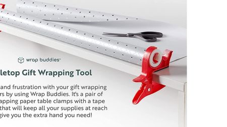 Christmas gift wrapping tool

#LTKHoliday #LTKGiftGuide #LTKwedding