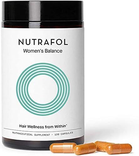 Nutrafol Women’s Balance Hair Growth For Thicker, Stronger Hair Peri- and Postmenopause (4 Caps... | Amazon (US)