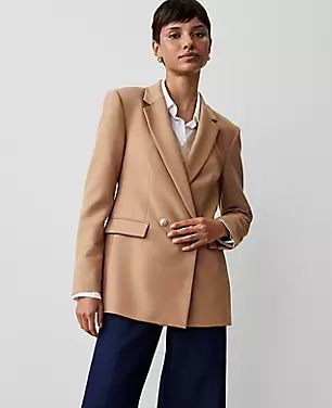 The Crosby Blazer in Twill | Ann Taylor (US)