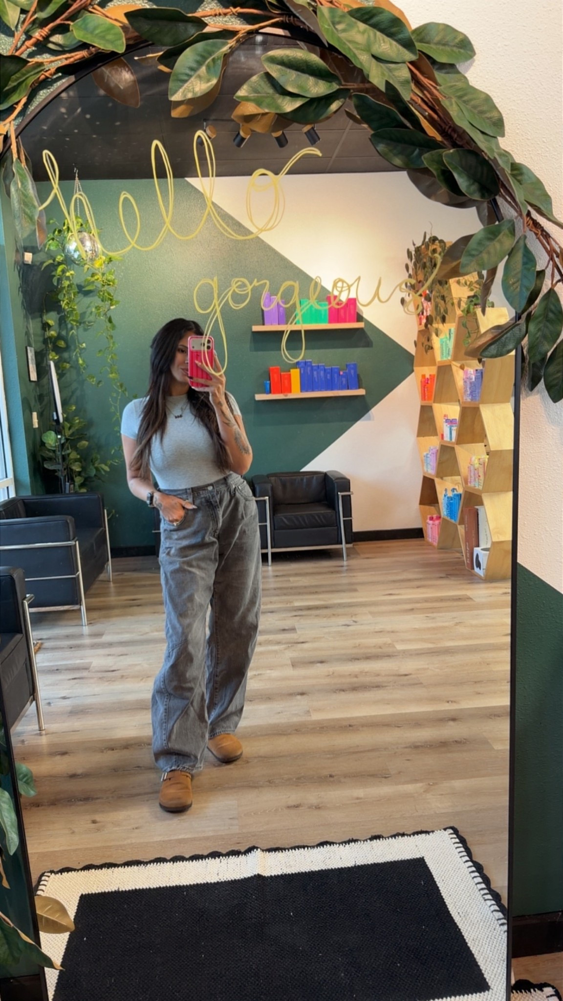 Yesterdays OOTD for the salon. Rainy days mean comfy outfits 

#LTKootd #LTKMidsize #LTKSeasonal