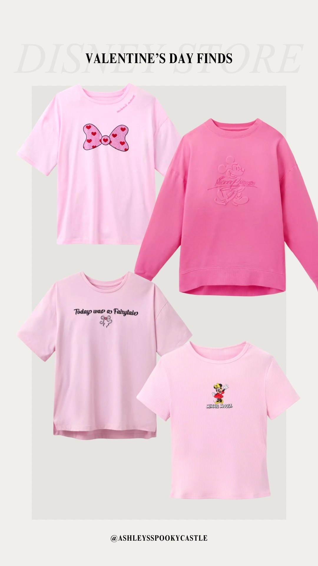 Disney Valentine’s Day tees and sweatshirts from the Disney story 

#LTKValentine #LTKootd #LTKSeasonal