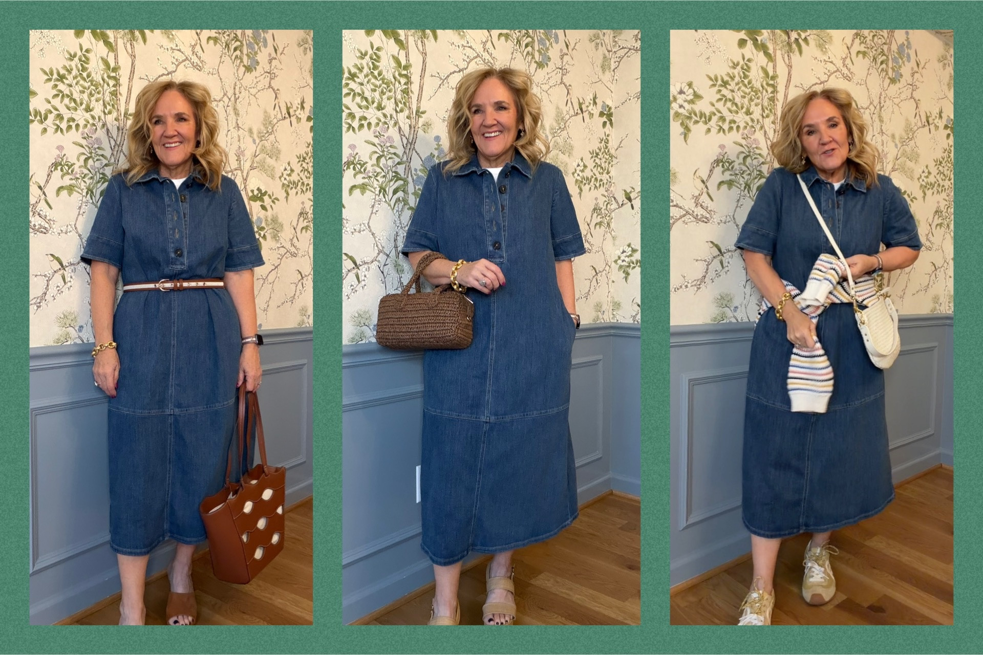 Three dresses from Chicos that’ll work now and later. Wearing size 1.0 in Chicos pieces. Great for travel, wedding guest, everyday and spring 

Denim dress black dress lbd 

#LTKTravel #LTKWedding #LTKOver40