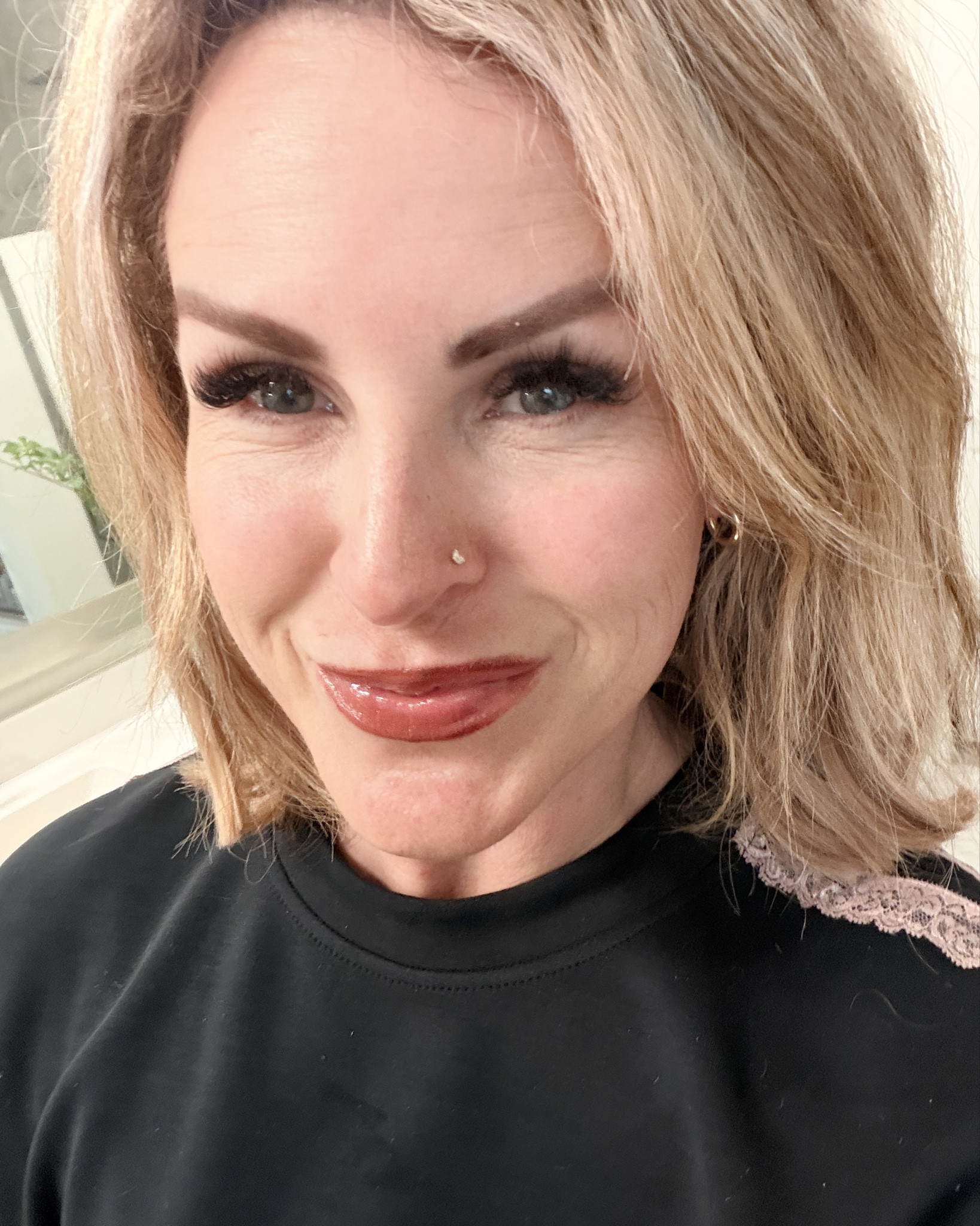 LOVING this new lip combo and it’s under $20! This skin tint serum feels like I’m not wearing anything but gives great coverage & I topped with my favorite cheek combo palette. #beautyfavorites 

#LTKBeauty