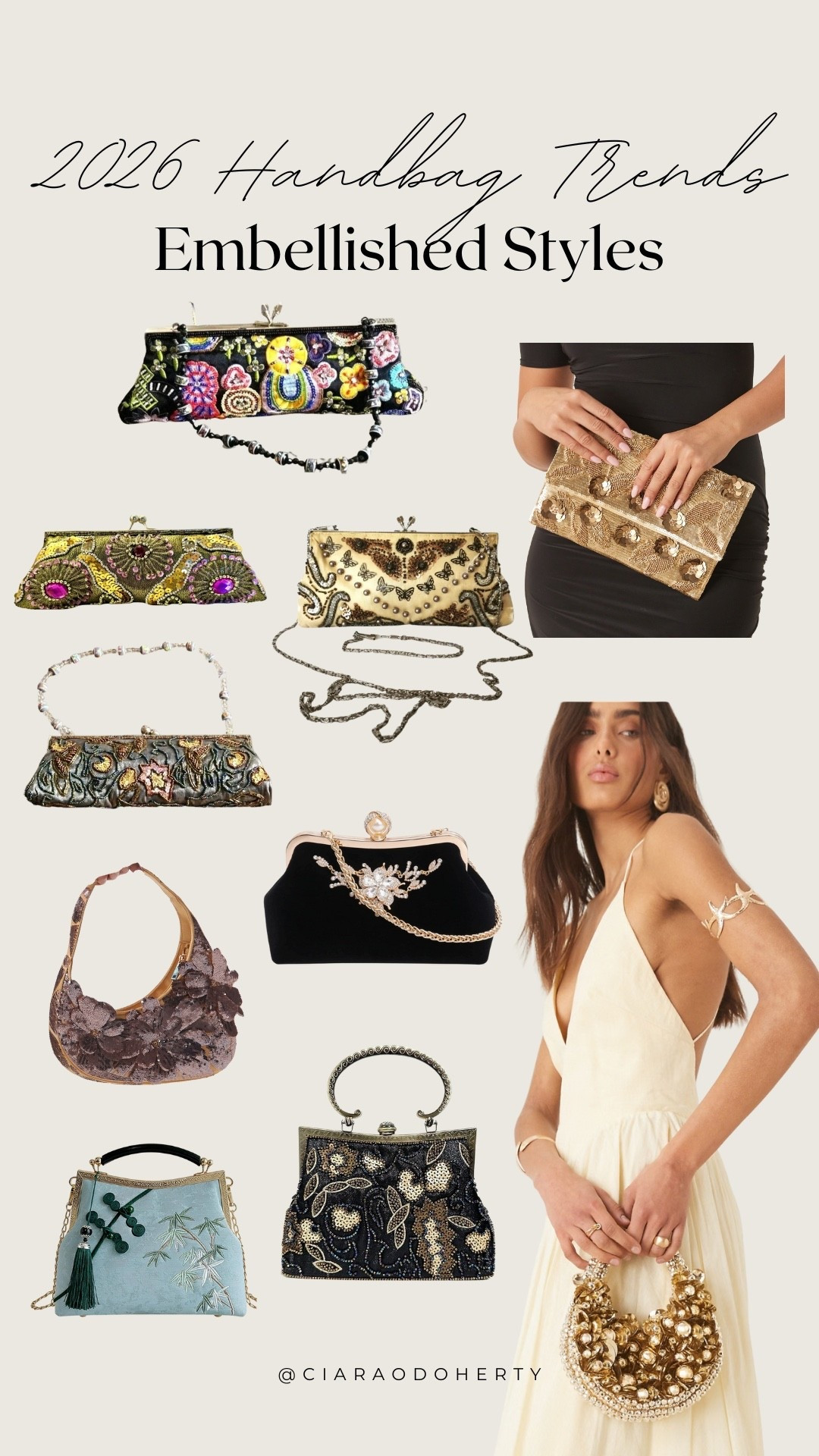 2026 Handbag Trends: Embellished Styles

Asos, shoulder bag, embellished bag, embellished clutch, Etsy, Amazon, jw pei

#LTKireland #LTKeurope #LTKwinter
