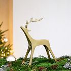 Rough Cast Reindeer - Antique Bronze | West Elm | West Elm (US)