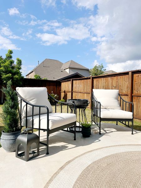 BACK IN STOCK! Don’t miss out on this patio set! So pretty and a great price! 

#LTKSeasonal #LTKhome