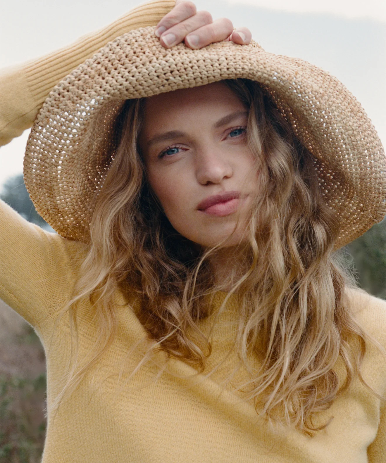 Crochet Raffia Sun Hat | Jenni Kayne