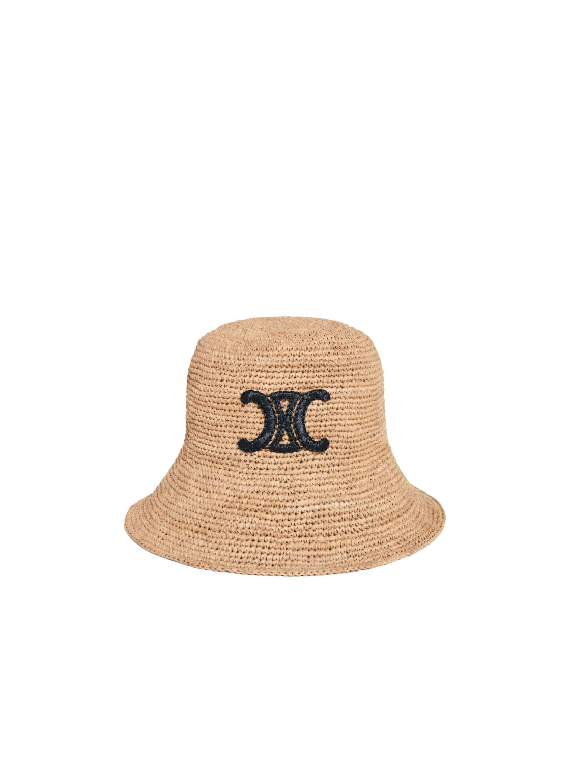 triomphe bucket hat in raffia | Senser US