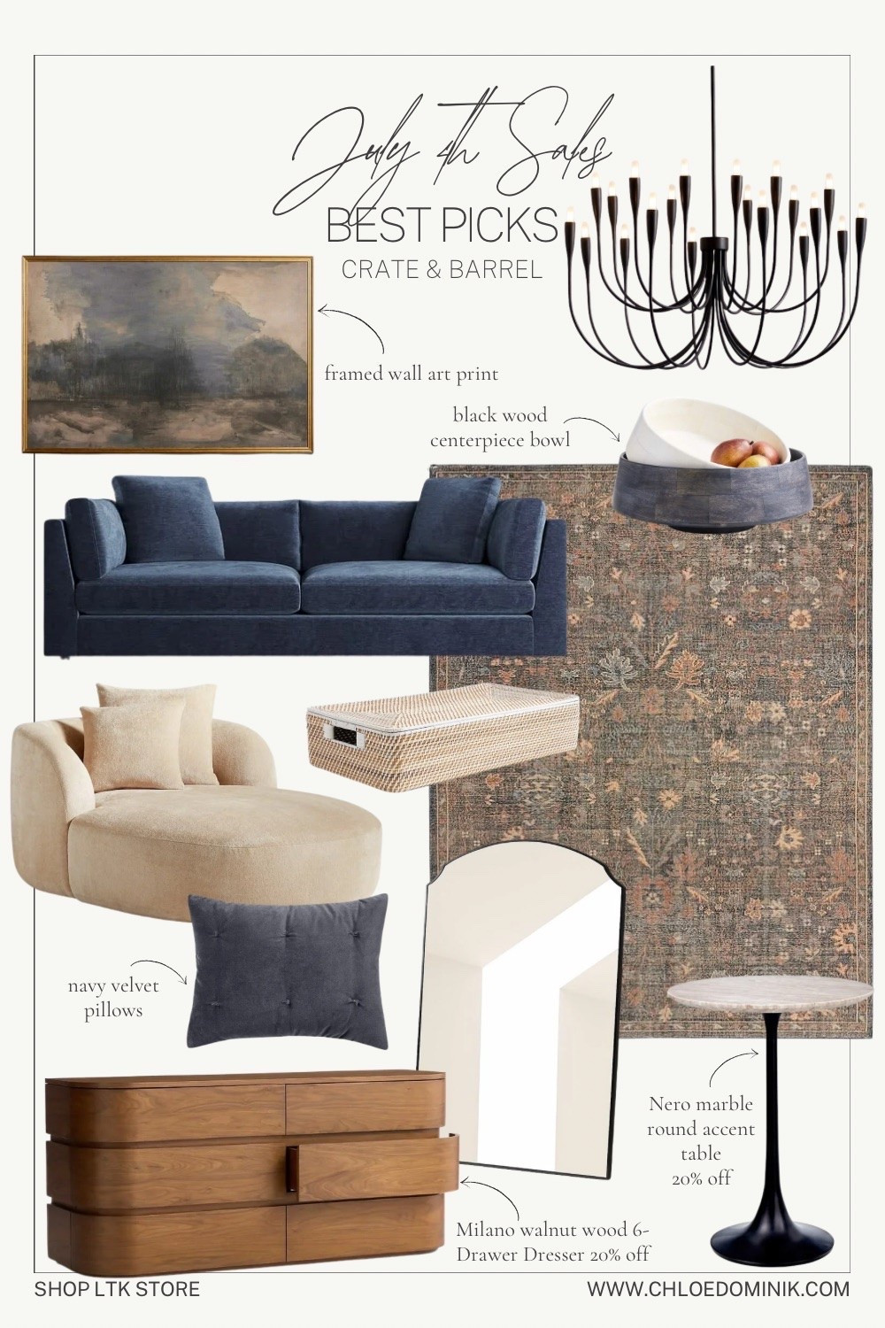 July 4th Summer Sale: Best Picks for Crate & Barrel

#LTKhome