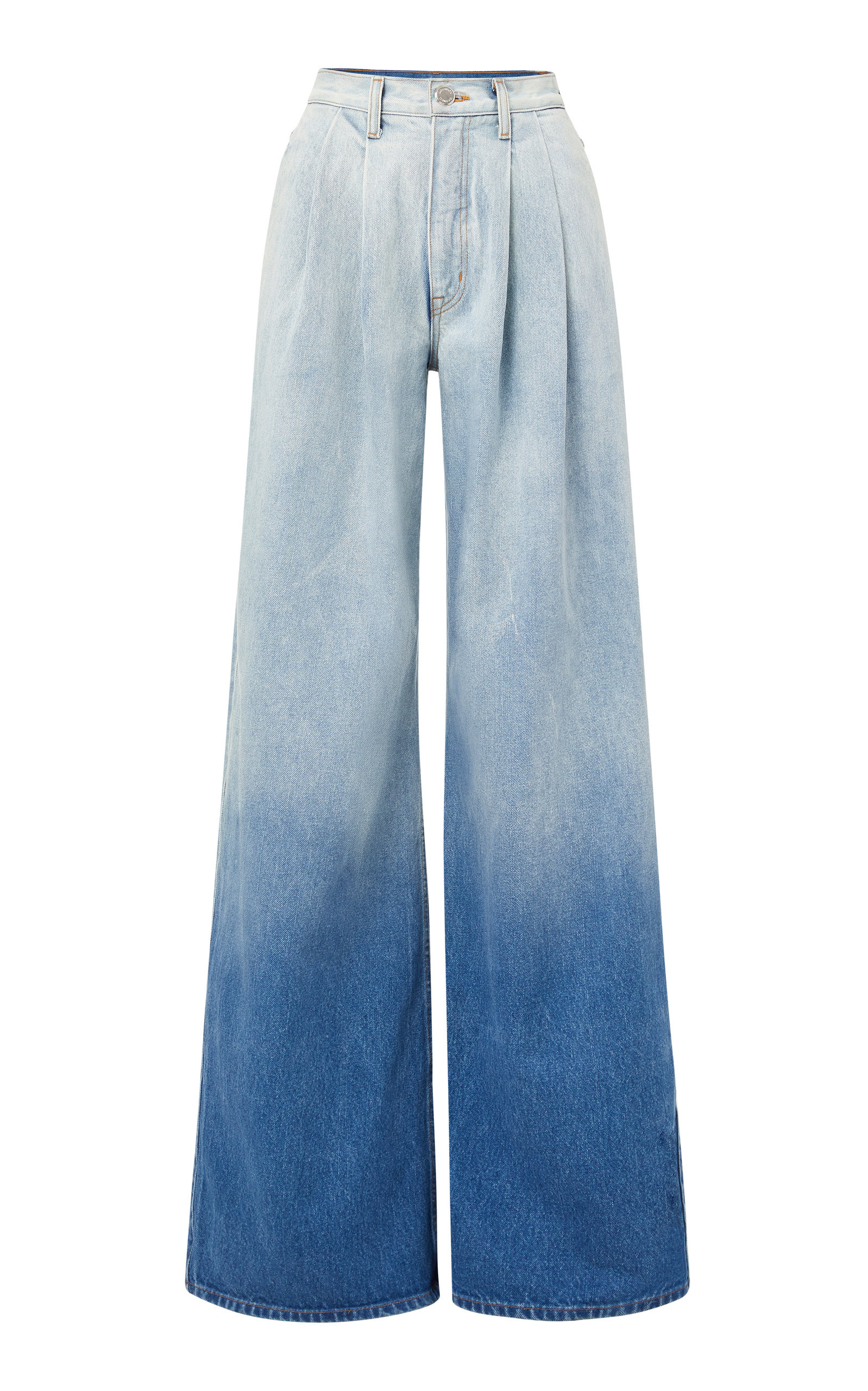 Pleated Wide-Leg Jeans | Moda Operandi (Global)
