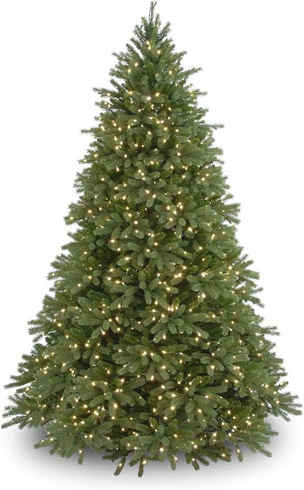 National Tree Company Feel Real Jersey Frasier Fir 7.5 Foot Artificial Prelit Christmas Tree w/Du... | Amazon (US)