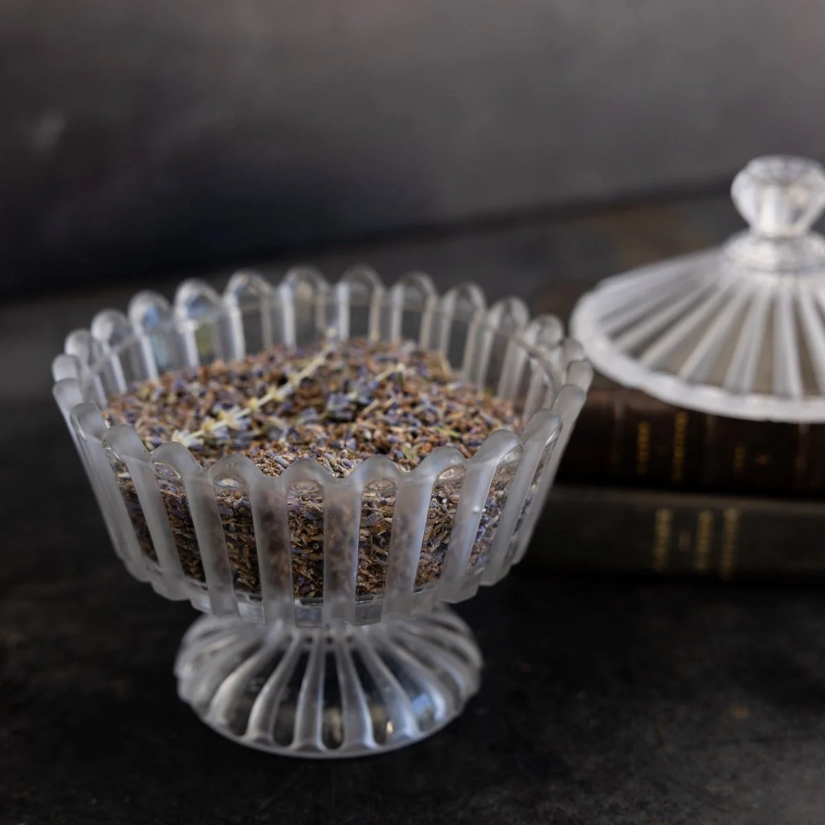 Antique Glass Candy Jar | Elsie Green US