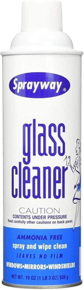 Sprayway Glass Cleaner Ammonia Free, Streak Free, Blue | Amazon (US)
