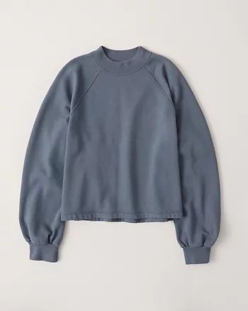 Mini Mockneck Sweatshirt | Abercrombie & Fitch US & UK