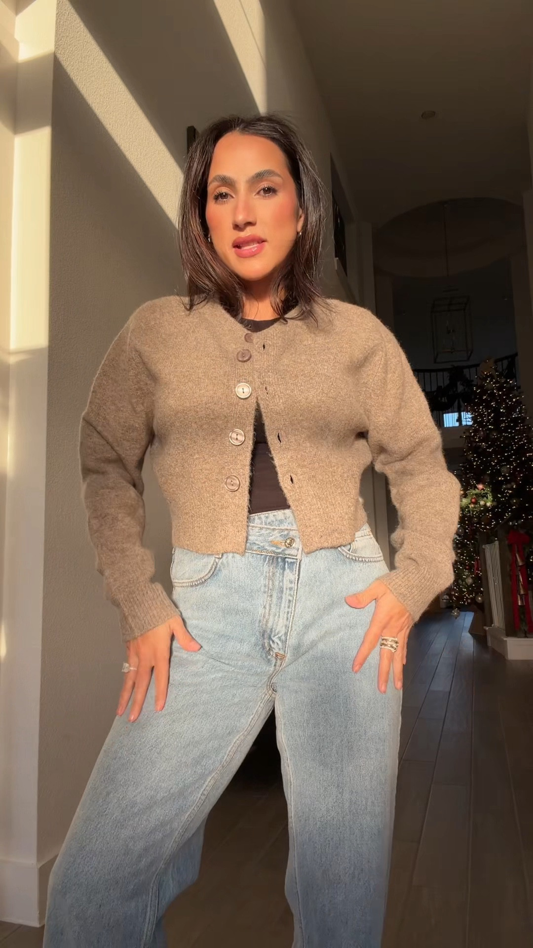 Pants hack. Jeans size 2 cardigan XS @zara

Cozy sweater, petite style, Zara 

#LTKgrwm #LTKFindsUnder50 #LTKPetite