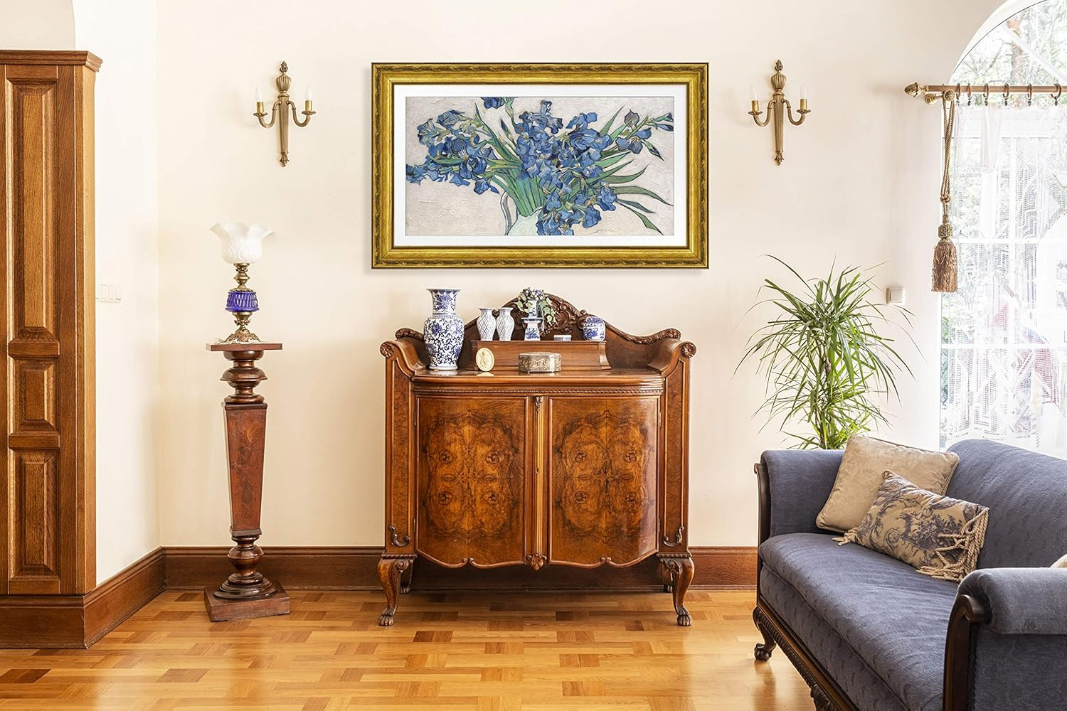 Deco TV Frames - Ornate Gold Frame Custom for Samsung The Frame TV (43") | Amazon (US)