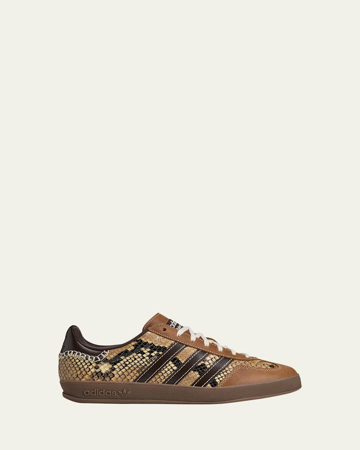 x Wales Bonner Men's Gazelle Snake-Effect Leather Sneakers | Bergdorf Goodman