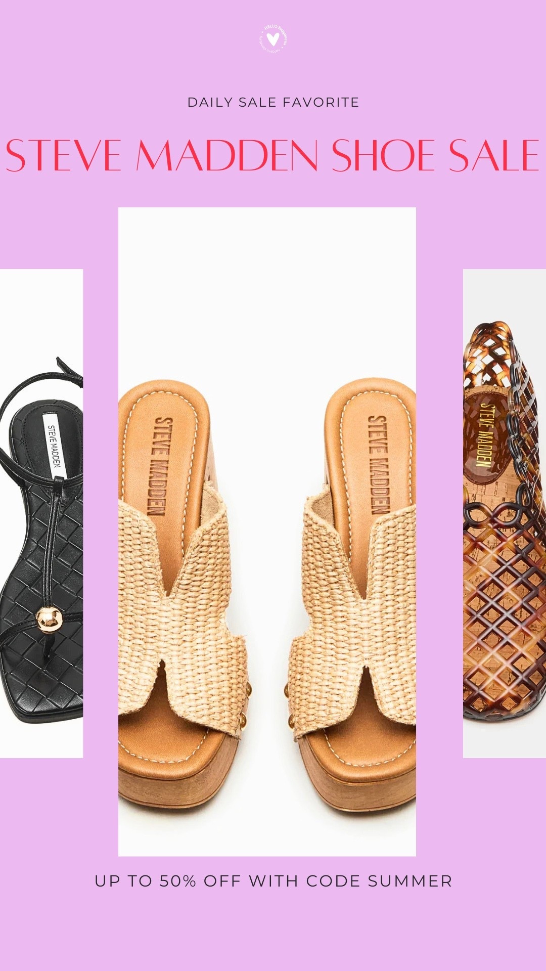 Sandal season just got even better. 👡🤍 Shop the Steve Madden sale and save up to 50% off with code SUMMER. So many cute styles for vacations, weddings, and everyday wear!

#LTKootd #LTKSeasonal #LTKSaleAlert