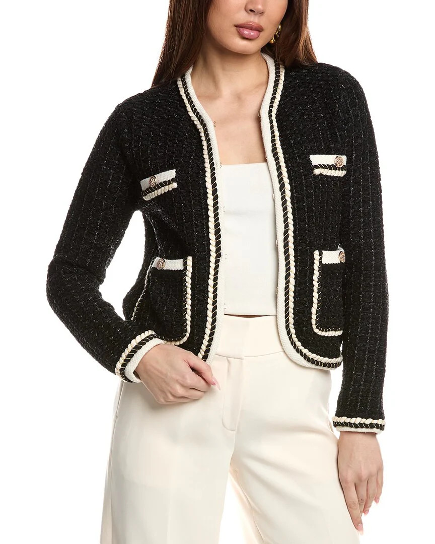 Elie Tahari The Koka Wool-Blend Cardigan | Shop Simon