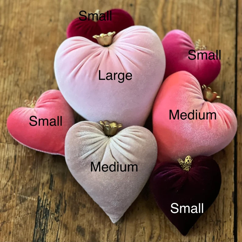 Velvet Heart  Large | Etsy | Etsy (US)