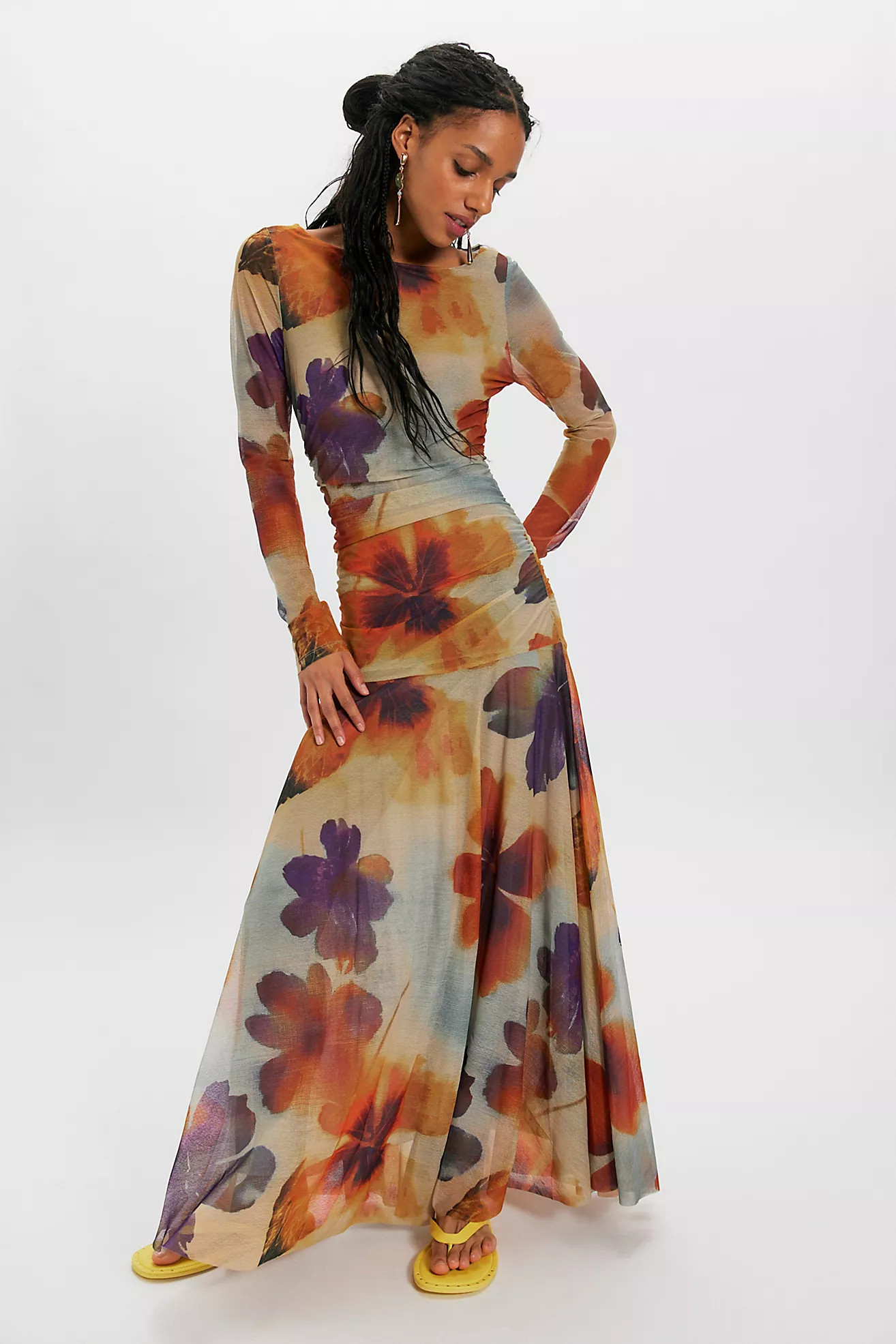 Sunnei Mesh Maxi Dress | Free People (Global - UK&FR Excluded)