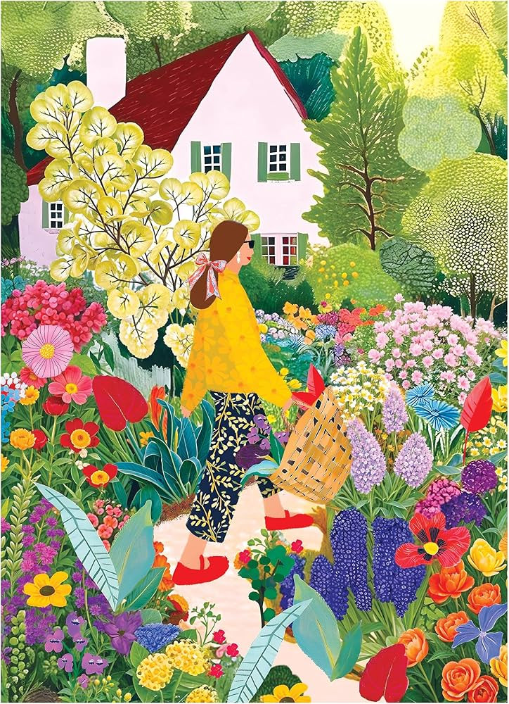 RoseArt - Soft Touch - Picking Flowers - 1000 Piece Jigsaw Puzzle for Adults | Amazon (US)