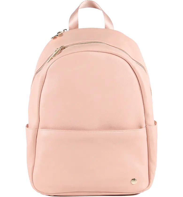 Faux Leather Diaper Backpack | Nordstrom