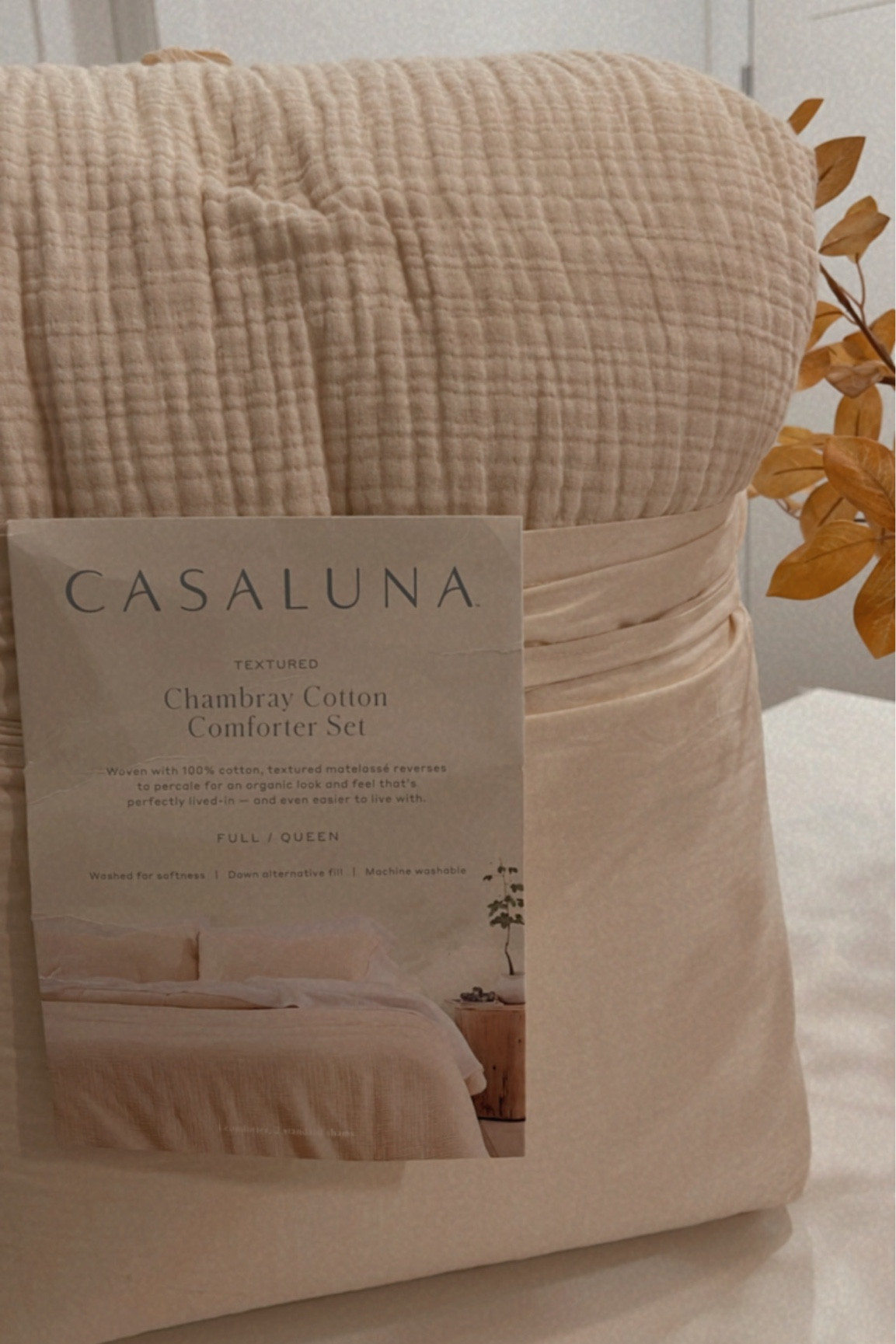 Bedroom comforter, Target comforter, 
Casaluna cotton comforter 

#LTKhome #LTKstyletip